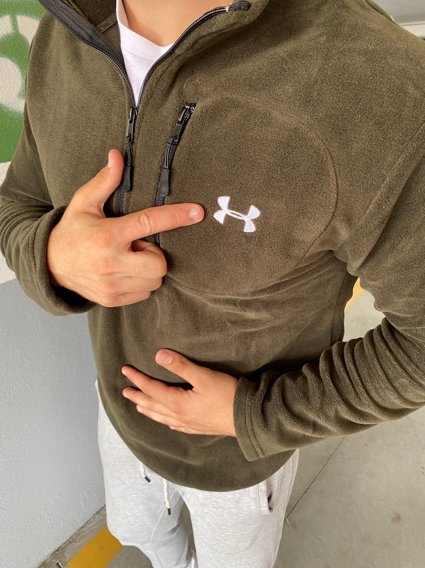 Under Armour Yarım Fermuarlı Polar