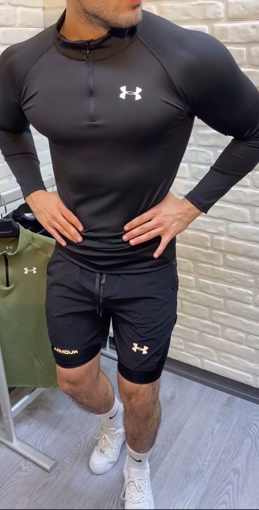 Yarım Fermuarlı Under Armour Compression Body
